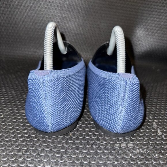 Vivaia Lightweight Aria Walker Blue Comfort Pointed-Ballet Flats 39.5 (8.5) - Picture 3 of 8